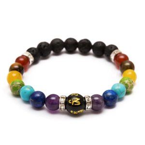 7 Chakra Bracelet with Meaning Card